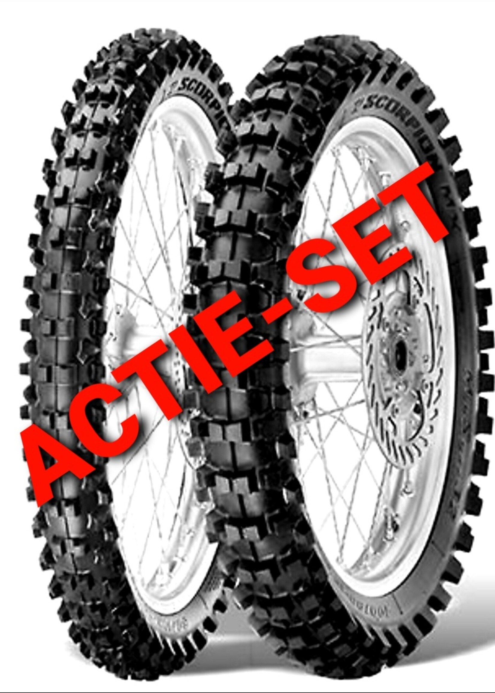 Pirelli Pirelli Scorpion MX32 Mid Soft set
