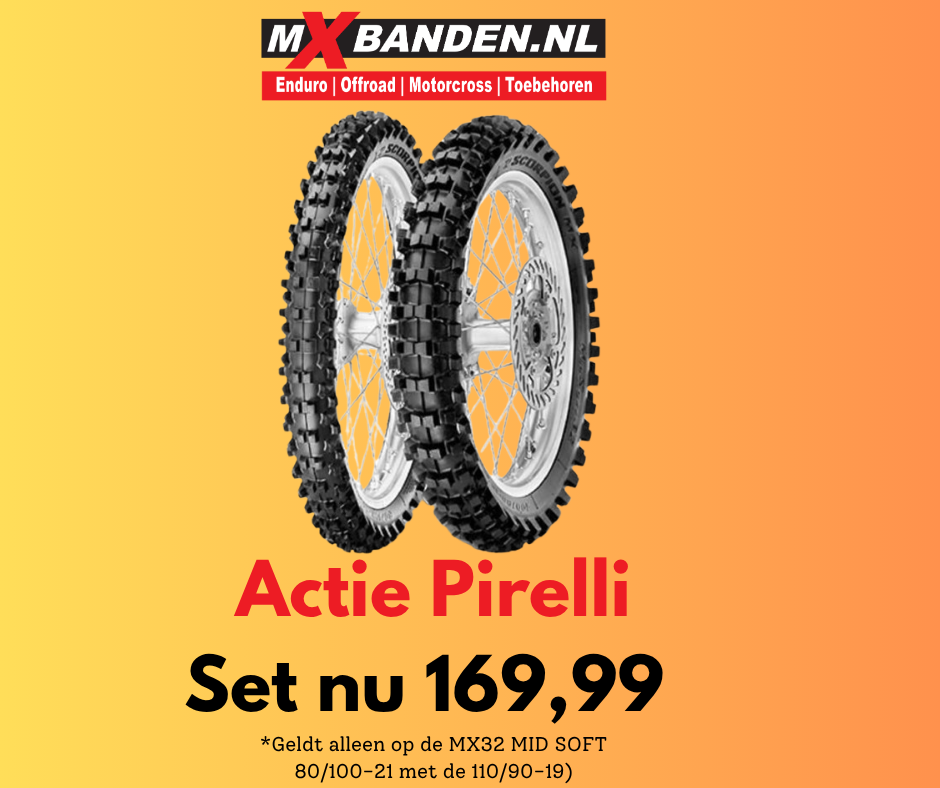 Pirelli Pirelli Scorpion MX32 Mid Soft set