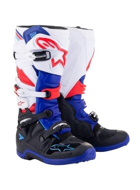 Alpinestars ALPINESTARS Boots TECH 7 Black / Dark Blue / Red / White