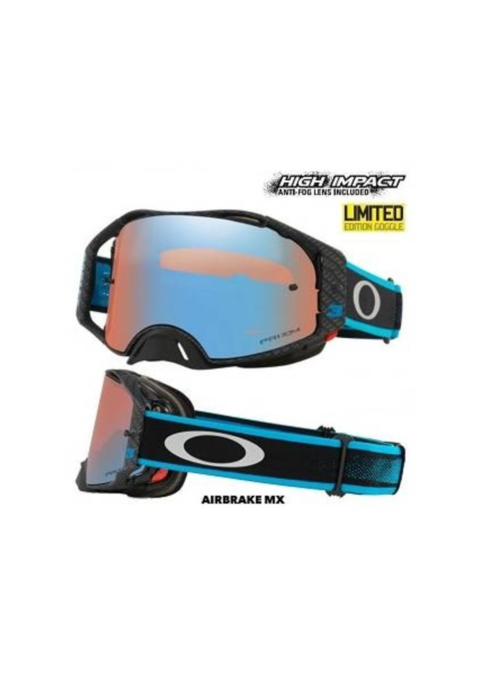 Oakley OAKLEY Goggle Airbrake Tomac Signature - Prizm Sapphire Lens