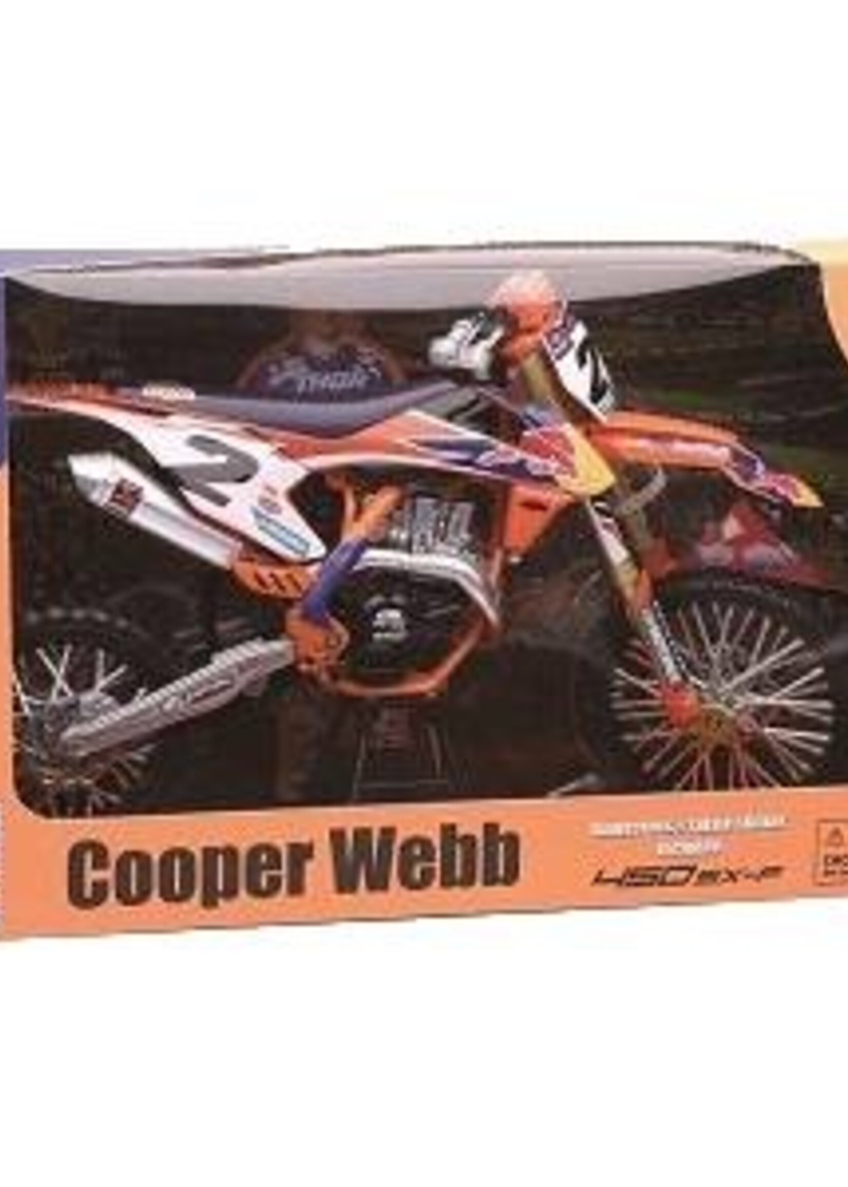 NewRay Cooper Webb Red Bull KTM SXF450 Toy Model Replica Schaal 1:6 (Groot!)