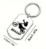 Braaap sleutelhanger met foto