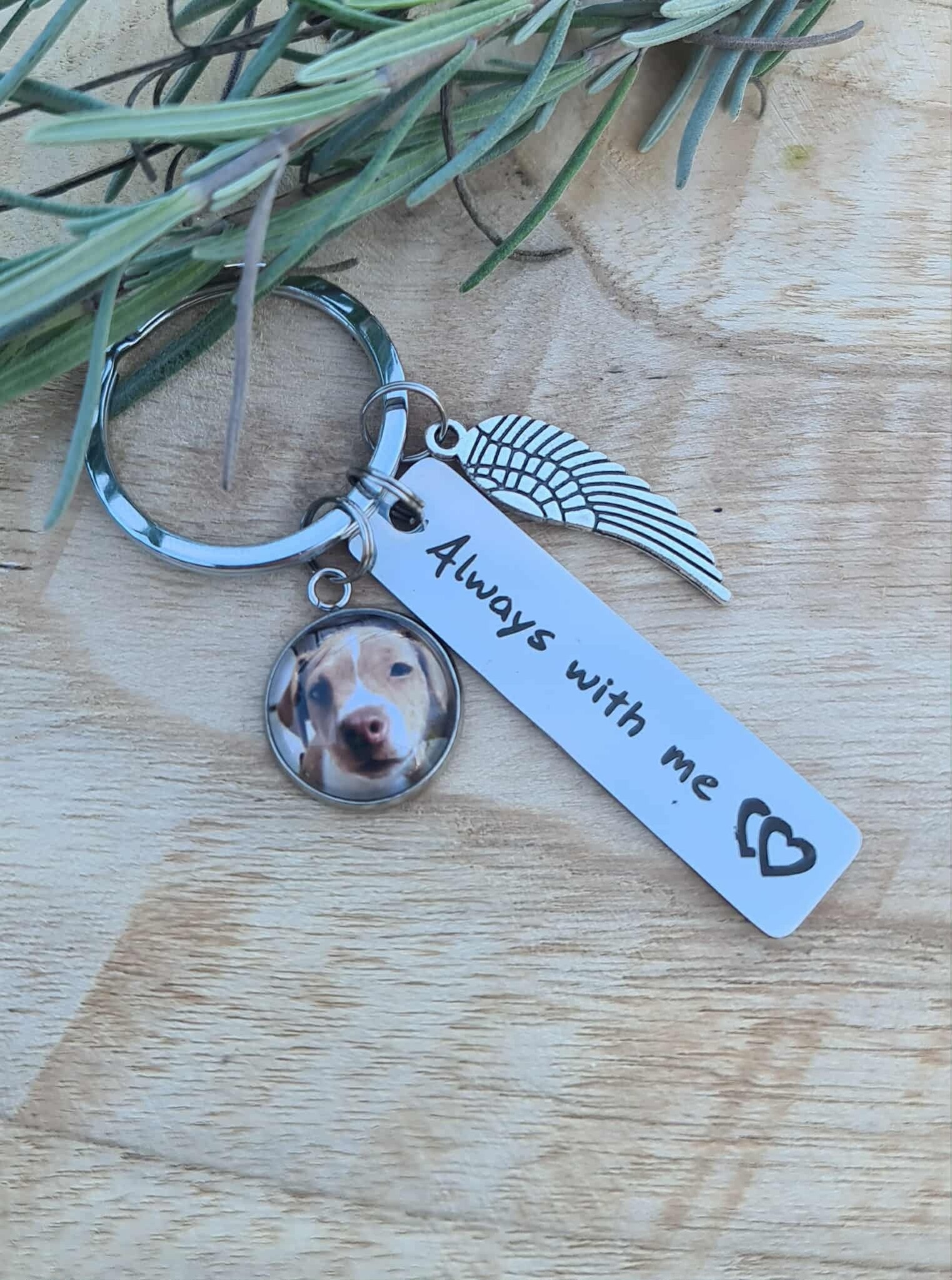 Always With Me Sleutelhanger met Foto