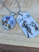 Dad & Me ketting met foto