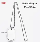 Dad & Me ketting met foto