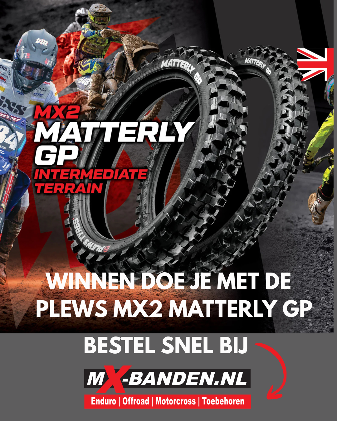 Plews Plews Tyres MX2 MATTERLY GP Medium