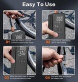 Dike  	 DIKE Draagbare Elektrische Bandenpomp Voor elk type voertuig