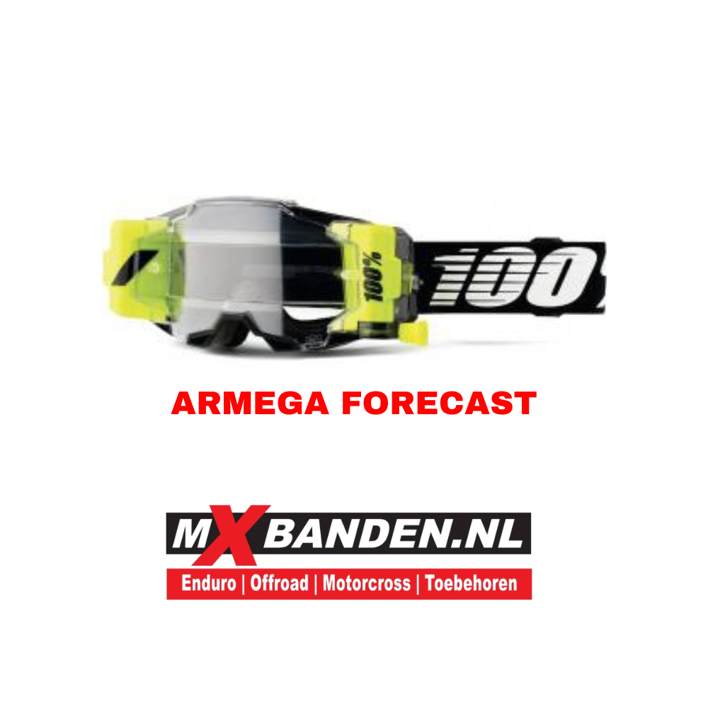 100% ARMEGA FORECAST GOGGLE VERSCHILLENDE KLEUREN;