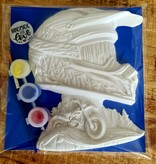 Schilderbaar Motorcross Gipsfiguur | MXBanden.nl