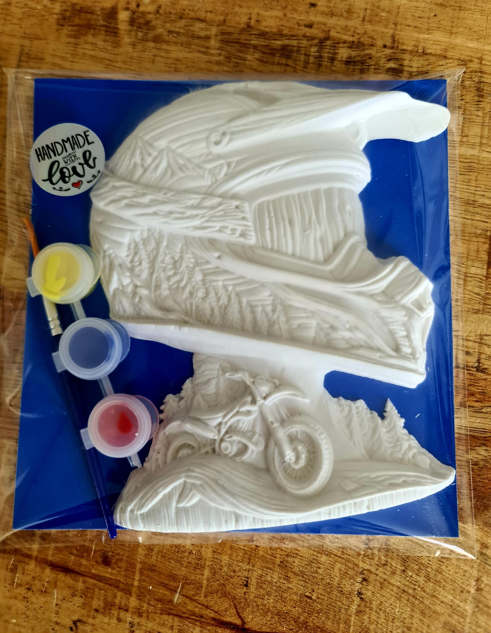 Schilderbaar Motorcross Gipsfiguur | MXBanden.nl