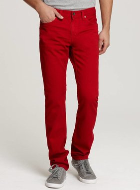 Denim Men's Jeans - red