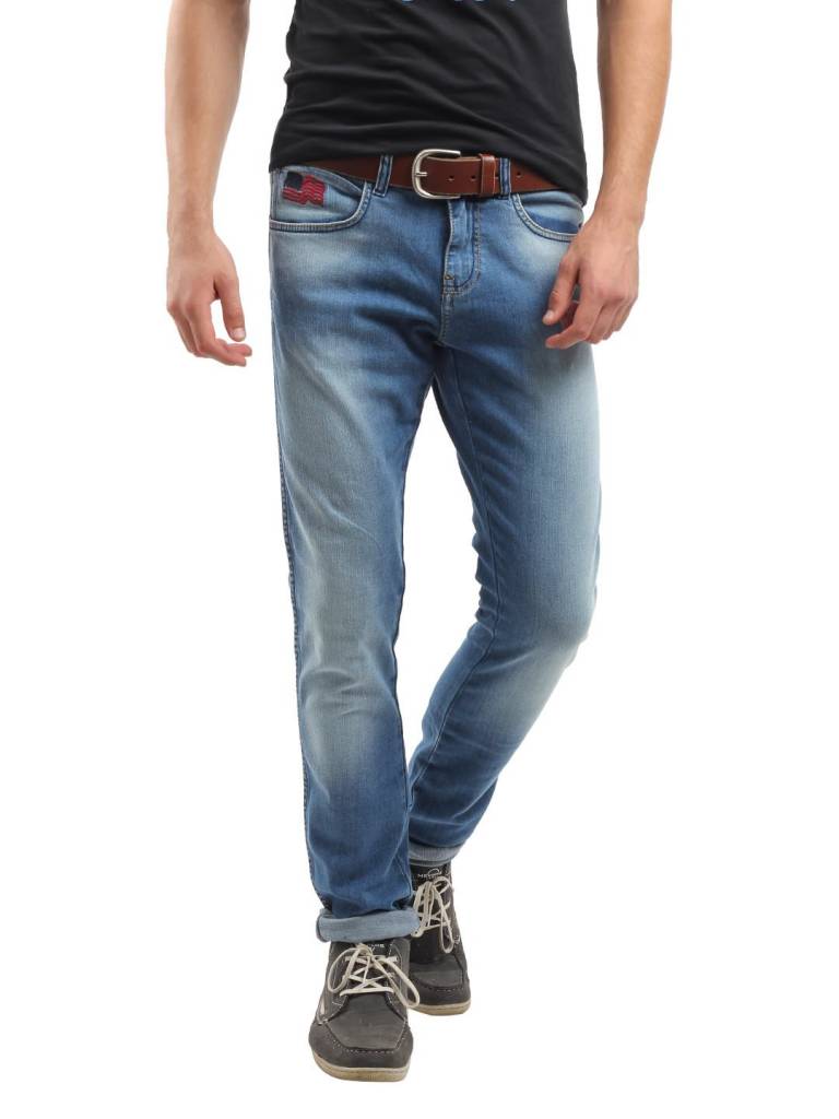 Denim Heren Jeans - blauw