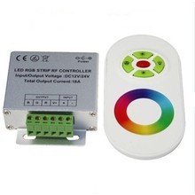 RF Led Strip controller + Touch/Drukknop afstandsbediening voor RGB Led Strips