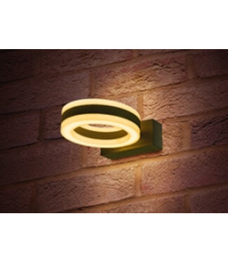 Led Buitenlamp Ciclo, 11w, 480 Lumen, 3000K Warm Wit, IP54, 3 Jaar Garantie