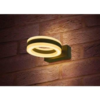 Led Buitenlamp Ciclo, 11w, 480 Lumen, 3000K Warm Wit, IP54, 3 Jaar Garantie