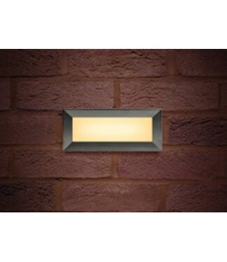 Led Buitenlamp Brick, 3,8w, 180 Lumen, 3000K Warm Wit, IP65, 3 Jaar Garantie