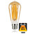 E27 5w Filament ST64 lamp, 1800K Extra Flame, Dimbaar, 2 Jaar garantie