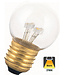 E27 0,7w Bol Lamp, 37 Lumen, Transparante Kap, 2650K Warm Wit