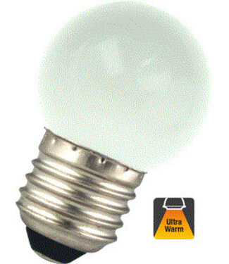 E27 1,5w Bol Lamp, 90 Lumen, Matte Kap, 2000K Flame