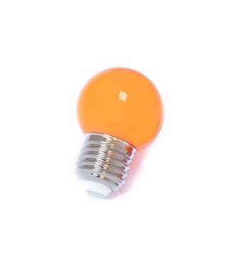 E27 LED Bollamp Oranje