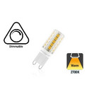 G9 3w Led Lamp, 2700K Warm Wit, Dimbaar, 2 Jaar Garantie