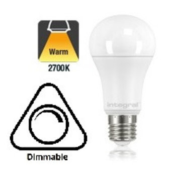 E27 13,5w Classic Globe, 1521 Lumen, 2700K Warm Wit, Dimbaar, 2 Jaar Garantie