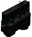 3 Fase Rail Adapter Zwart - Voor Pendel Armaturen