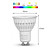 MiBoxer GU10 LED Spot 4w RGB + CCT, Wifi/RF, 270 Lumen, 2 Jaar Garantie