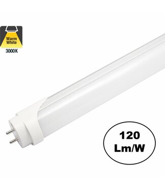 Led Tube 60cm, 9w, 1050 Lumen (120lm/w), 3000K Warm Wit, 3 Jaar Garantie