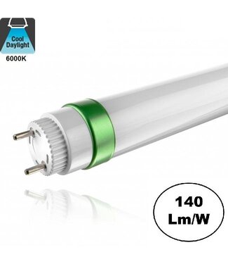 Led Tube 150cm, 24w, 3370 Lumen (140Lm/w), 6000K Daglicht wit, 3 Jaar Garantie