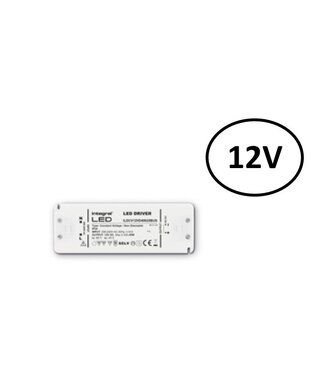 Led Strip Driver 40w, 12v, IP20, 3 Jaar Garantie