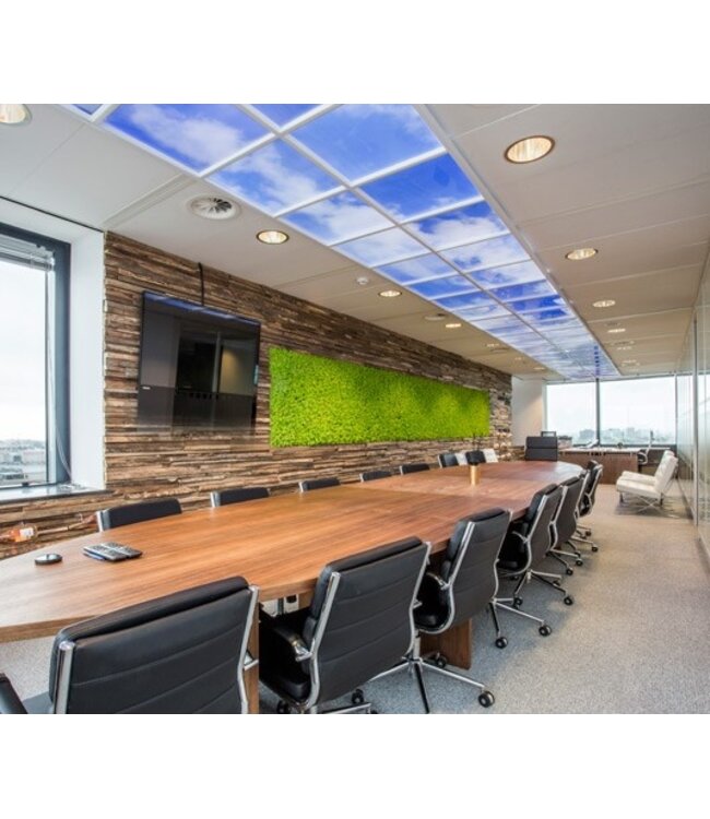 Fotoprint afbeelding Wolken 180x180cm voor 9x 60x60cm led paneel