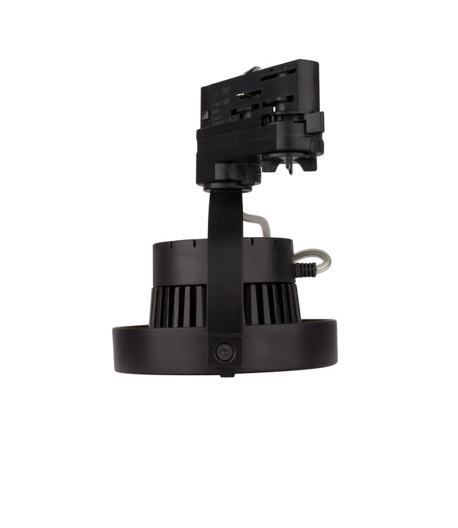 3 Fase Rail Spot AR111, 15w, 800 Lumen, 2700K Warm Wit, Dimbaar, Zwart Armatuur, 3 Jaar Garantie