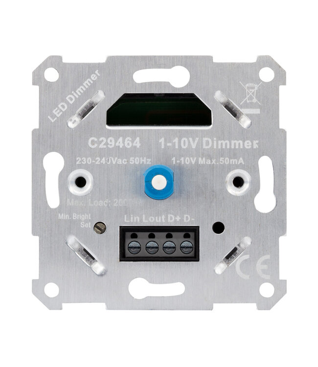 Inbouw Universele LED Dimmer 1-10v, max. 2000w