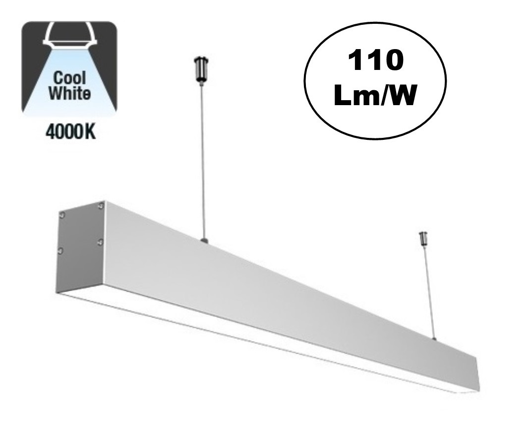 Tweede leerjaar Gemakkelijk Discreet Led Linear Lighting 150cm in 4000K Lichtkleur - Ledlampaanbiedingen.nl