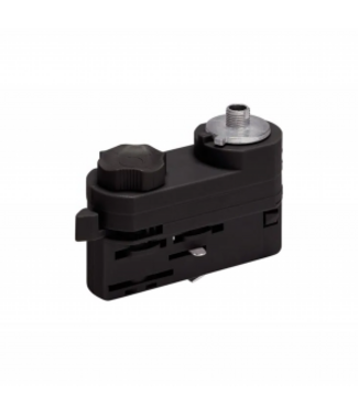 3 Fase Rail Adapter Zwart - Voor Pendel Armaturen