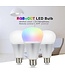 MiBoxer E27 9w RGB + CCT, Wifi/RF, 850 Lumen, 2 Jaar Garantie