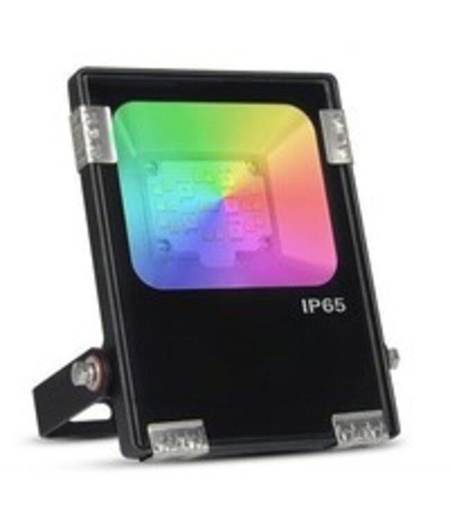 MiBoxer Floodlight 10w RGB + CCT, 2.4Ghz, 750Lumen, IP65, 2 Jaar Garantie - FUTT05