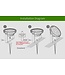 MiBoxer LED Prikspot 9w, RGB+CCT Wifi/RF, 700 Lumen, IP65, 24v, 2 Jaar Garantie