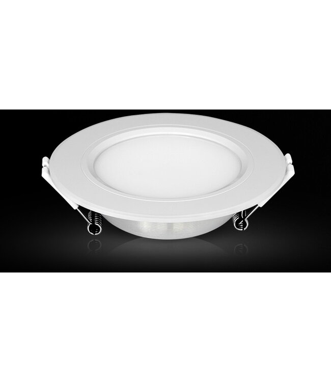 MiBoxer LED Downlighter 6w RGB + CCT, Wifi/RF, 550 Lumen, Gatmaat 95mm, 2 Jaar Garantie