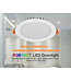 MiBoxer LED Downlighter 15w RGB + CCT, Wifi/RF, 1200 Lumen, IP54, Gatmaat 175mm, 2 Jaar Garantie