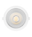 CCT Reflector Led Downlighter 15w, 1275-1500 Lumen, gatmaat Ø145mm, UGR19, Stekkerklaar, 3 Jaar Garantie