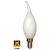 E14 Filament Kaarslamp met Tip 1,6w Milky, 150 Lumen, 2100K Flame, 2 Jaar Garantie