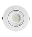 LED Banaanspot 38w, CCT (3000K/4000K/5700K), 4350 lm (125lm/w), Samsung LED, Flikkervrije Lifud Driver, Gatmaat 165mm, CRI90, Wit, 3 Jaar Garantie