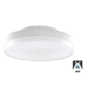 GX53 LED Spot 5w, 530 Lumen, 4000K Neutraal Wit, 2 Jaar Garantie