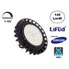 Samsung High Bay Led Ufo 150w, 21750 Lumen, 6000K Daglicht Wit, IP65, Lifud Driver, Dimbaar, 5 Jaar Garantie