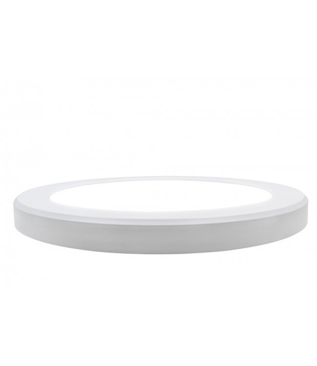 Led Inbouw/Opbouw Downlighter 15w, Ø220mm, 1400-1600 Lumen, CCT, IP20, Dimbaar, 2 Jaar Garantie