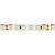 UITVERKOOP: Led Strip ROL 5 Meter 2835SMD, 10,5w/m, 120 led/m, 1100Lm/m, 4000K Neutraal wit, 24v, IP20, 8mm