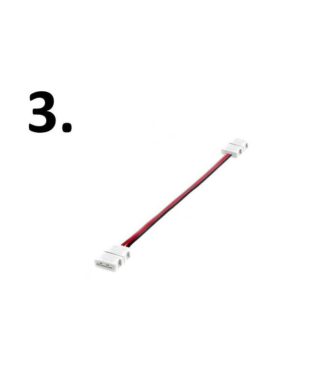 Led Strip Connector t.b.v. Led Strip 5050SMD 10mm