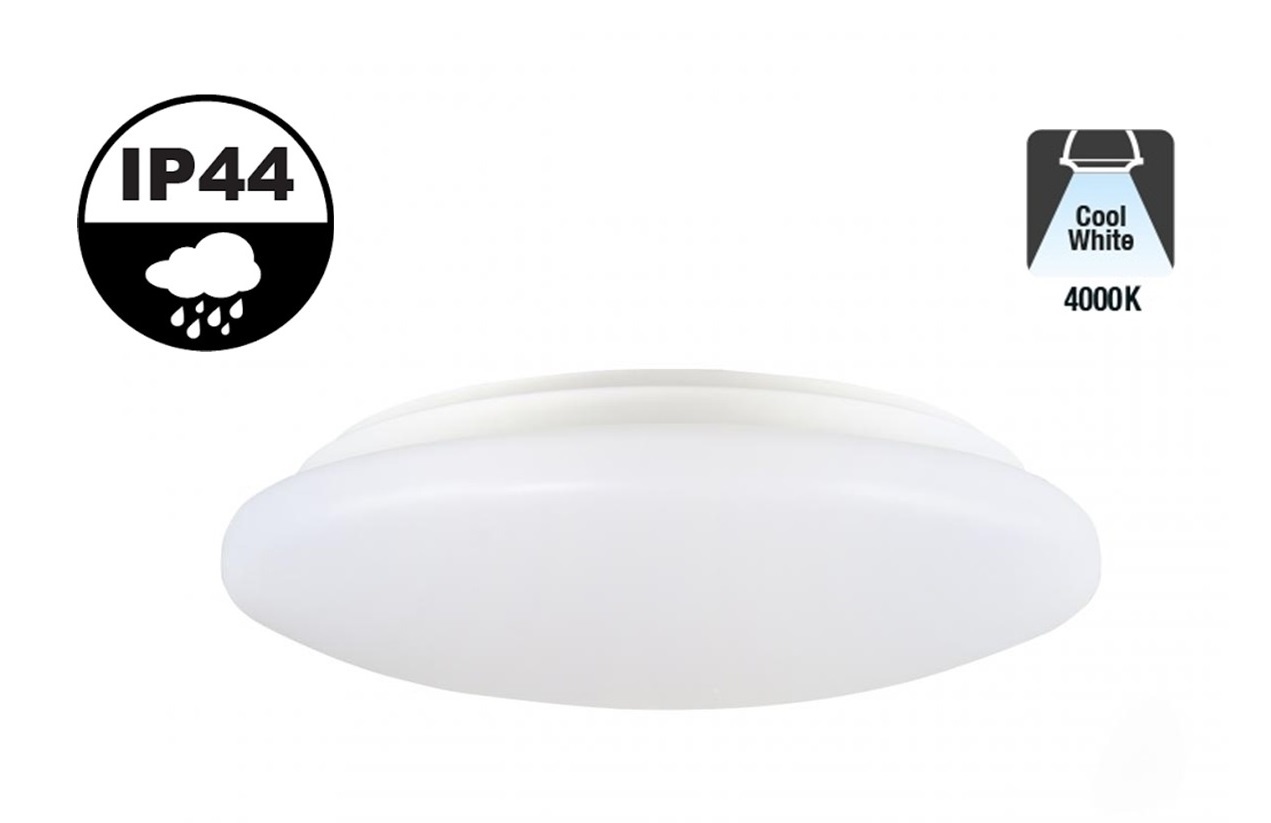 Vernietigen chatten Fluisteren Led Plafonnière 15w | 1300 Lumen | 4000K Neutraal Wit | IP44 -  Ledlampaanbiedingen.nl